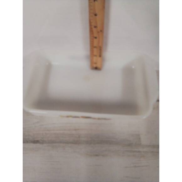 Vintage Fire King Anchor Hocking Chanticleer Rooster Casserole Dish - Picture 11 of 15